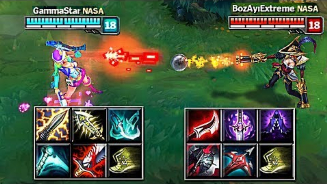 【LOL】暴击好运姐大战穿甲好运姐 哪个伤害更爆炸?